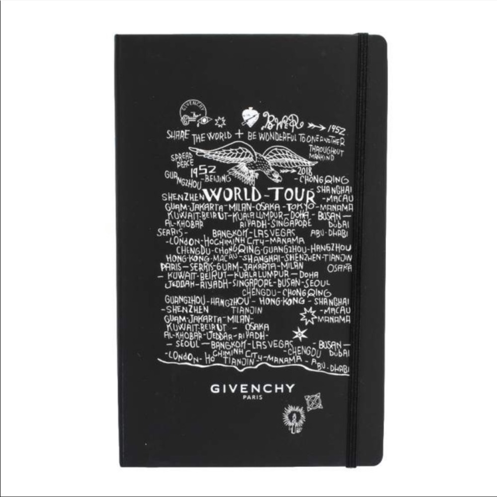 Givenchy World Tour Notebook